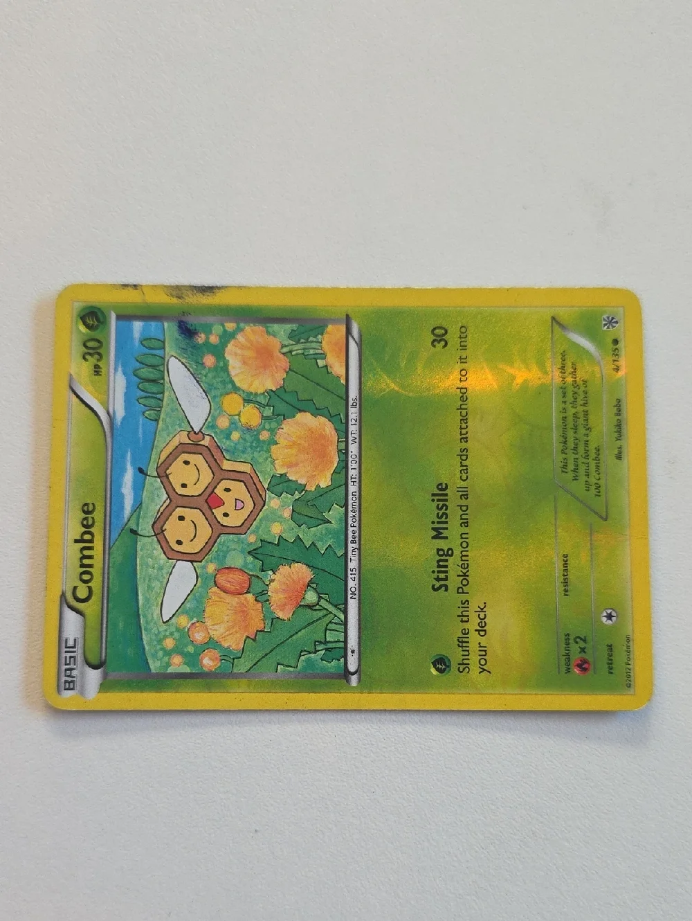 Pokemon Combee Cards